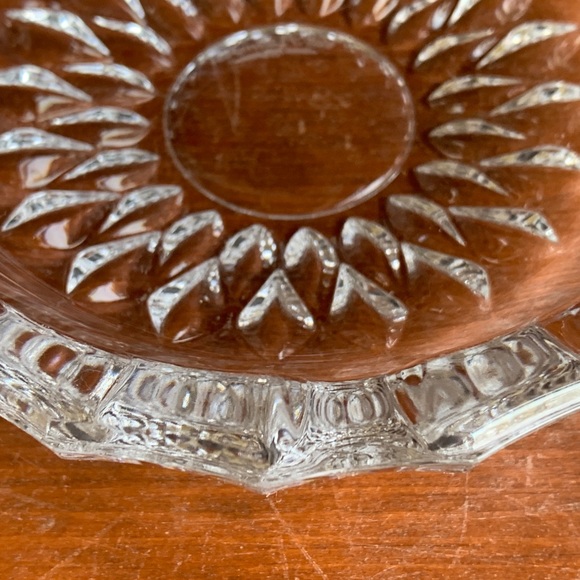 Vintage | Val St Lambert Cut Crystal Ashtray - Picture 9 of 12